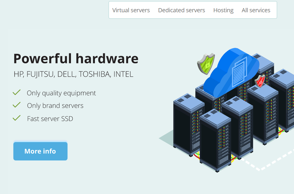 profitserver ：#黑5促销#五折优惠16元起/俄罗斯datapro机房的VPS/KVM/不限制流量/自定义ISO