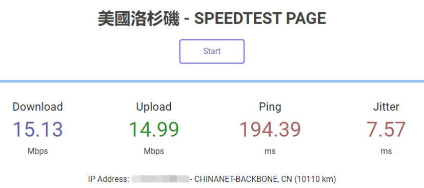 LOCVPS美国洛杉矶VPS详细测评：2核2G/月付仅需￥38.5/CN2 GIA线路VPS/国内速度快
