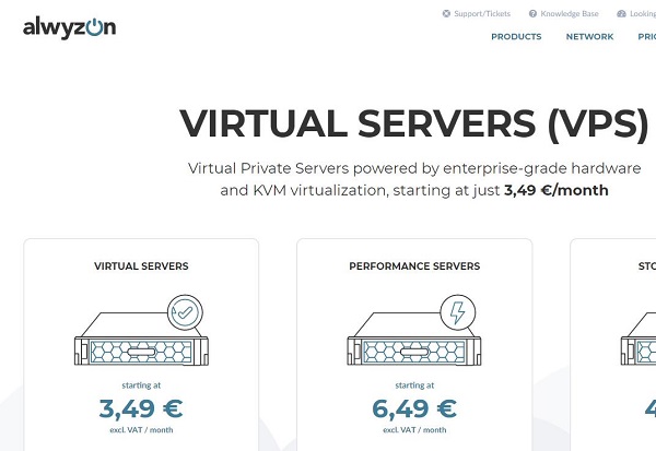 alwyzon黑五促销：欧洲奥地利VPS，年付&euro;15起，1核1.5G内存/5T流量/1Gbps带宽